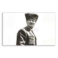 Mustafa Kemal Atatürk Tek Gözü Kapalı Portre Tablosu - ATC112