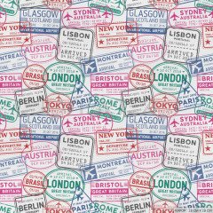 Londra Desenli Döşemelik Suni Deri - LON109