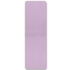 Vientex Kaydırmaz Geometrik Desen Yoga Matı Pilates Minderi PLTG108 LİLA - 65 Cm x 160 Cm