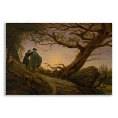 Caspar David Friedrich İki Adam Tablosu - FMS130