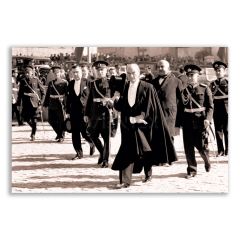Mustafa Kemal Atatürk TBMM Açılış Konuşmasına Giderken  Portre Tablosu - ATC124