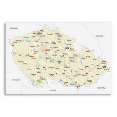 Çek Cumhuriyeti Yol Haritası Tablosu  - CTY122