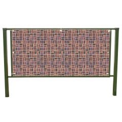 Taş Desenli Balkon Brandası 430 gr/m² - STN109