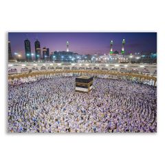 Kabe'de Akşam Üstü Tavaf Tablosu - MEC109