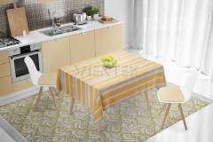 Vientex Düz Çizgili Masa Örtüsü - PLNTC101 DİKDÖRTGEN - 100 Cm x 140 Cm
