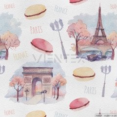 Paris Desenli Döşemelik Suni Deri - PAR104