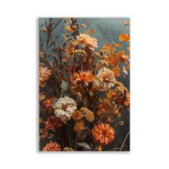 Dekoratif  Çiçekler Tablosu - FLR143