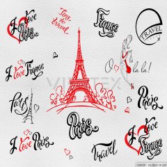 Paris Desenli Döşemelik Suni Deri - PAR121