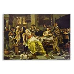 Jan Havickszoon Steen Fasulye Bayramı Tablosu - FMS104