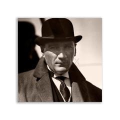 Mustafa Kemal Atatürk Kadıköy Vapurunda Portre Tablosu - ATC132