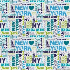 New York Desenli Döşemelik Suni Deri - NYC101